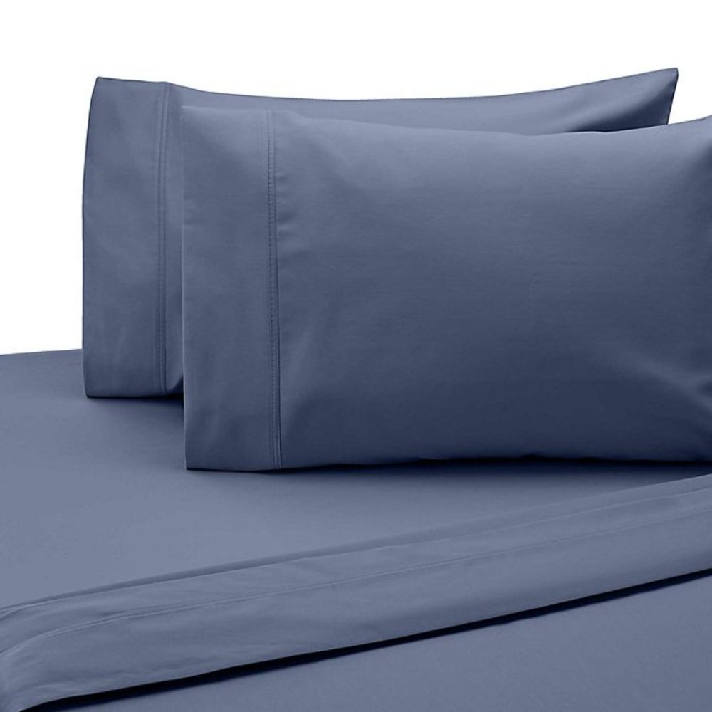 100% Cotton Salt Easy Care 2 Pack Pillowcases Standard - Picture 9 of 11
